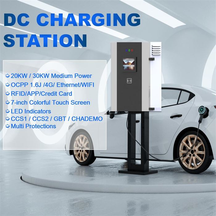 30KW Electric Vehicle Dc Fast EV Charger
