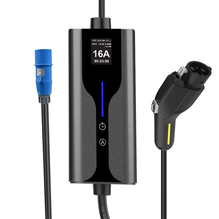 32 Amp Type1 Level 2 Portable Evse 240V EV hleðslutæki